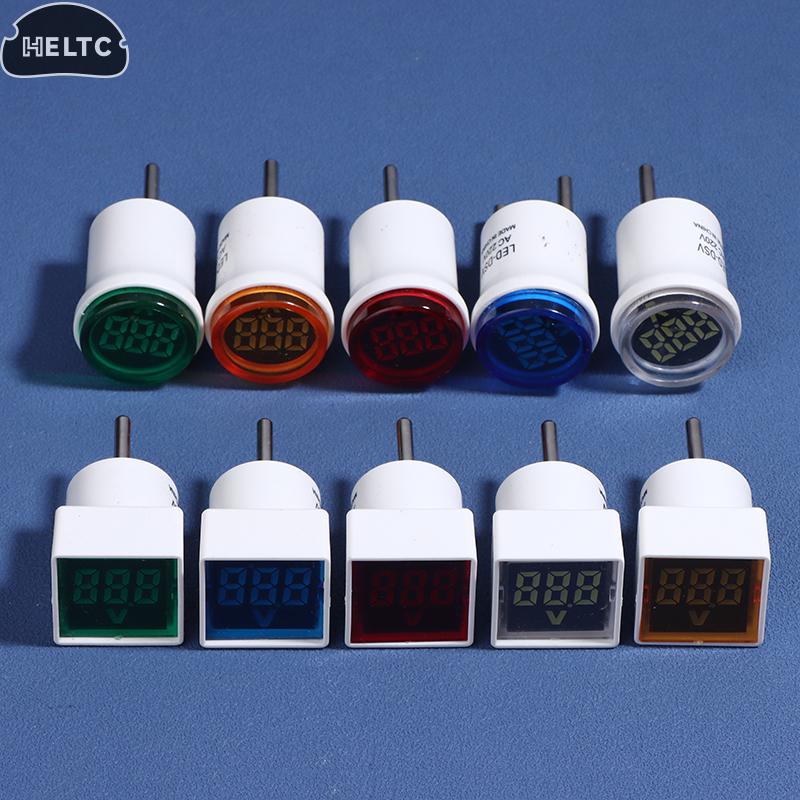 1PCS Square Digital Voltages Indicates AC220V/230V Home Circuit Tester Simple Installs Universal Home AC Voltage Meter
