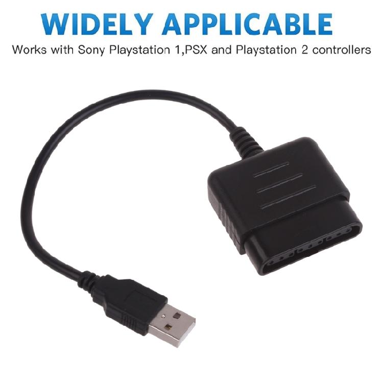 Video Game Accessories P2 to PC Games USB Adapter Converter Cable