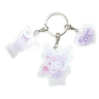 Sanrio Characters Kuromi Afternoon Tea 3-Piece Keychain 8203 381