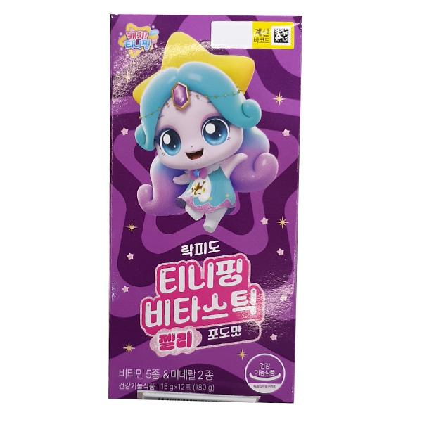 Lakpido Teenieping Vita Stick Jelly Grape 12 Sticks One thing