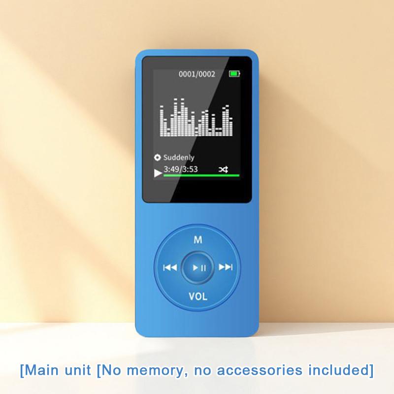 Bluetooth MP4 Music Player Compact Walkman Support TF Card Insertion for Daily English Listening Reading Entertainment