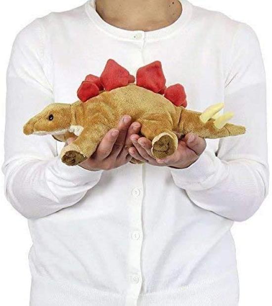 Carolata Stegosaurus Plush Toy Realistic Dinosaur Toy Doll Gift Present Birthday Christmas Present (Reclining Series/Soft Touch) (Twice Tested) /