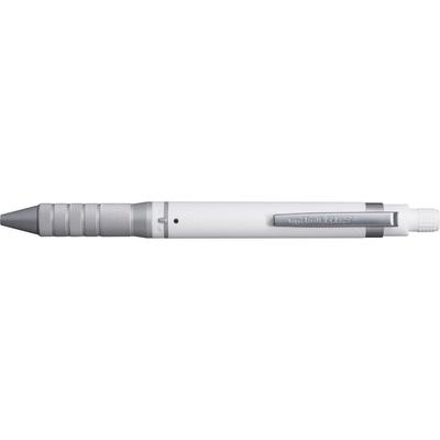 Mitsubishi Pencil Erasable Ballpoint RE3 BIZ Tri-Color Pen, Uni-ball 0.5, White, URE3100005.1