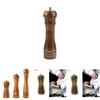 Handliches Küchengewürzmühlen-Set mit Eichendesign für Salze und Pfeffer in Heimküchen