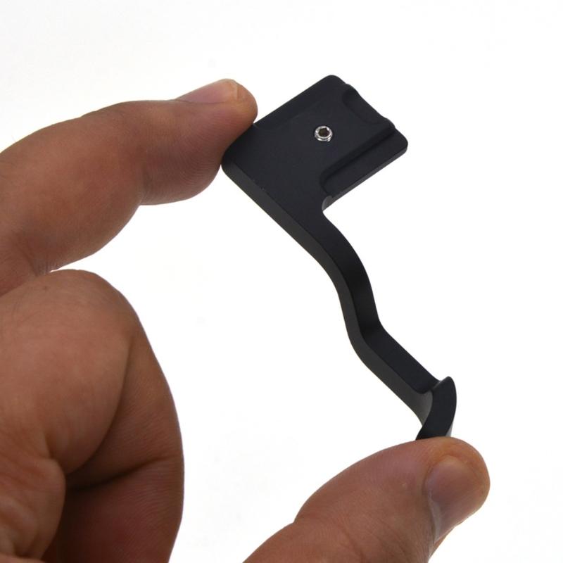 Metal Thumb Grip For XT1/2/3/10/20/30 Multiple Camera Models Hot shoe Handle Plate Ergonomic Enhances Stability