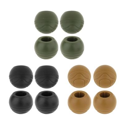 4x Chair Leg Covers Table Leg Feet Caps Chair Leg Floor Protectors for Camping Folding Moon Chair Outdoor Wood Floors Furniture