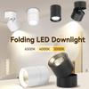 LED Downlight Foldable Celing Spot Led Down Light 220V 7/10/15W Spotlight Ceiling Lamp for Home Bedroom Decor Lustre Lighting