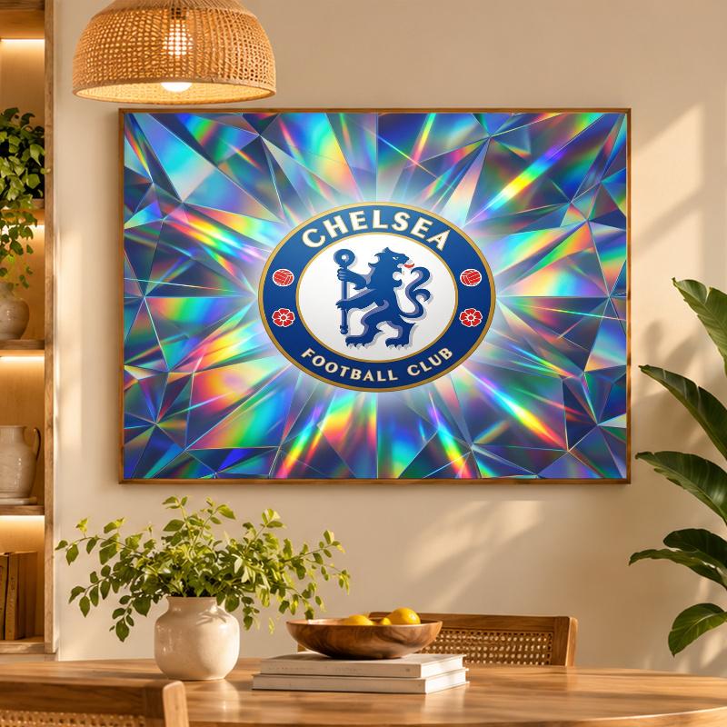 5D Diamond Painting Chelsea FC DIY Full Drill Diamond Art Kit Home Decoration