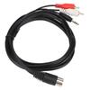 Male to Male DIN 8Pin Male Audio Lead 5.9ft Audio Connection Cable  Vintage Audio Equipment