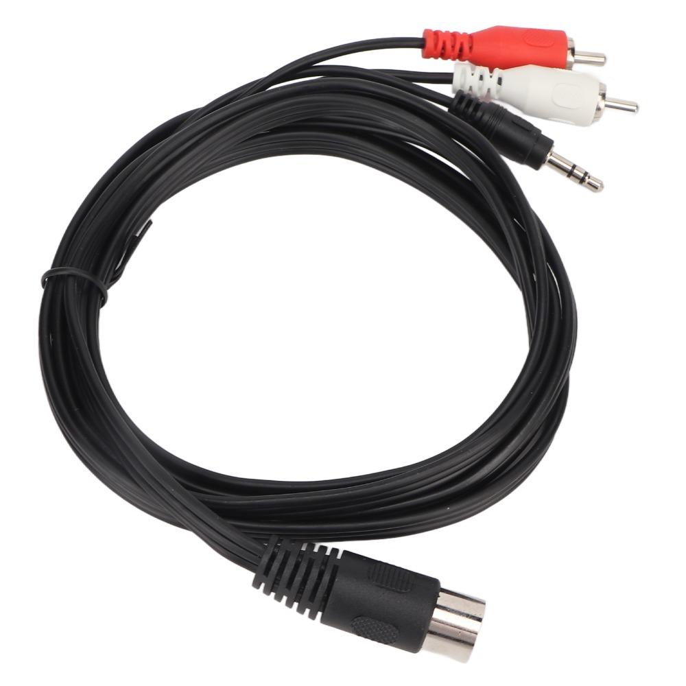 Male to Male DIN 8Pin Male Audio Lead 5.9ft Audio Connection Cable  Vintage Audio Equipment