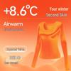 10A Antibacterial Women's Warm Velvet Long-Sleeve Top with Chest Pads, Self-Heating for Autumn/Winter