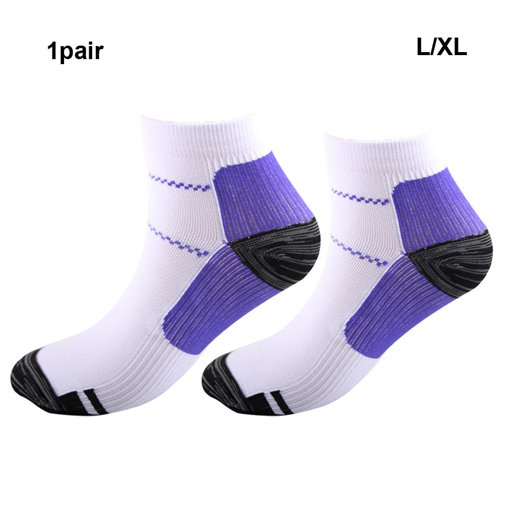 2piece Greater Flexibility Compression Socks For Sports Comfortable To Wear Ankles Socks