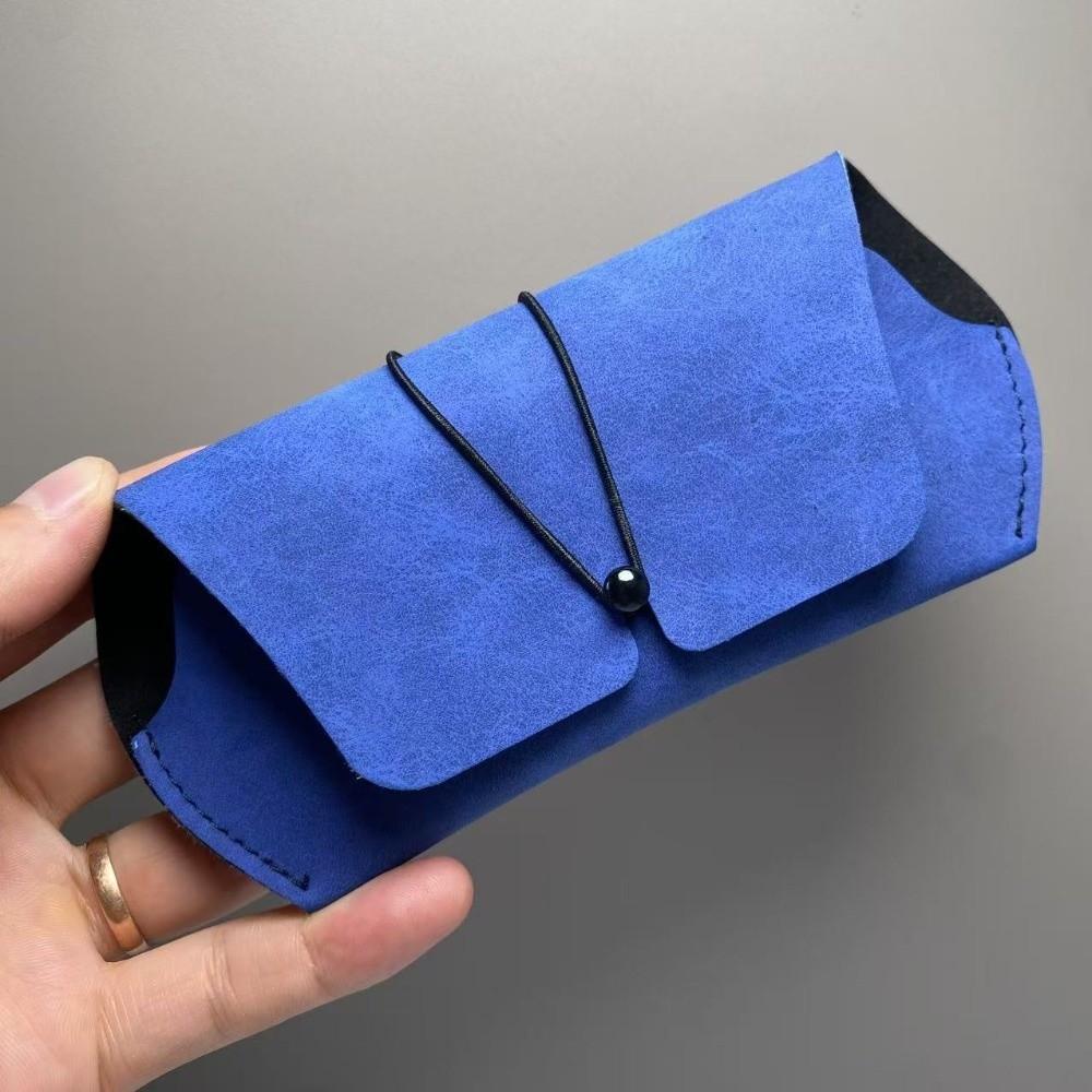 Waterproof Glasses Case Anti-knock Eyeglasses Pouch Reading Glasses Bag Eyewear Accessories синий