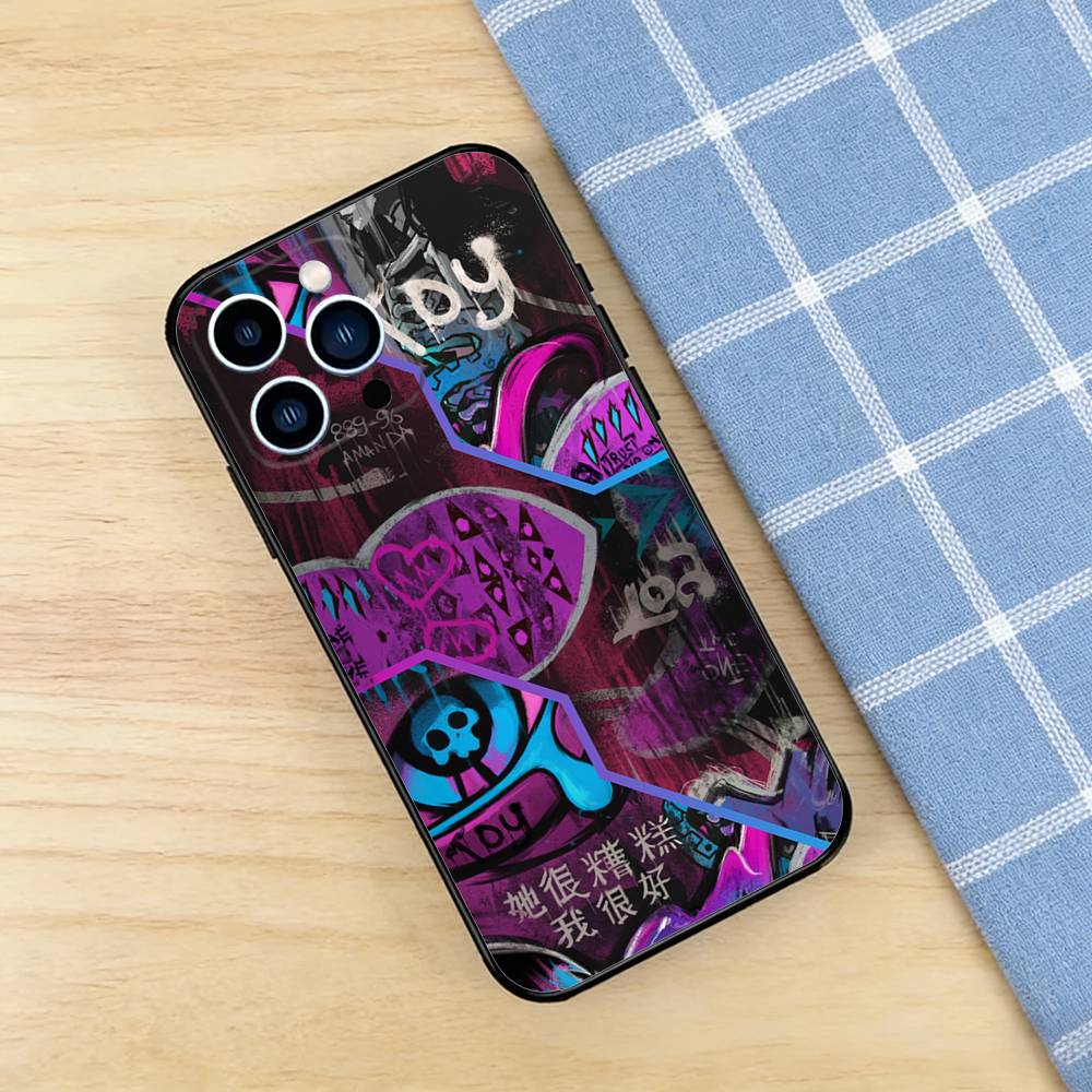 AK-47 Vulcan Bloodsport Phone Case for iPhone 17 16 Pro Plus Air 15 14 Max Mini 12 11 Soft Shockproof Cover iPhone15Pro