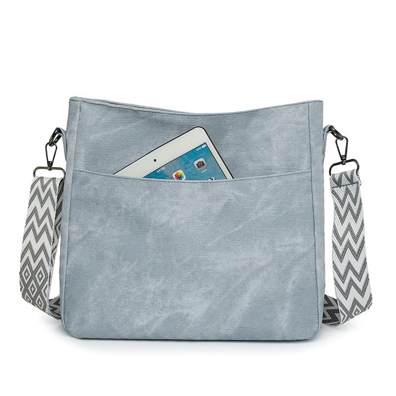 Women's Messenger Bag PU Shoulder Bag Retro Crossbody Bag Mother Bag