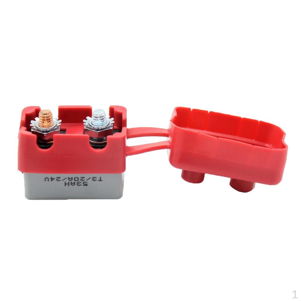12V-24 Marine Boat Audio Circuit Breaker Manual 20AMP