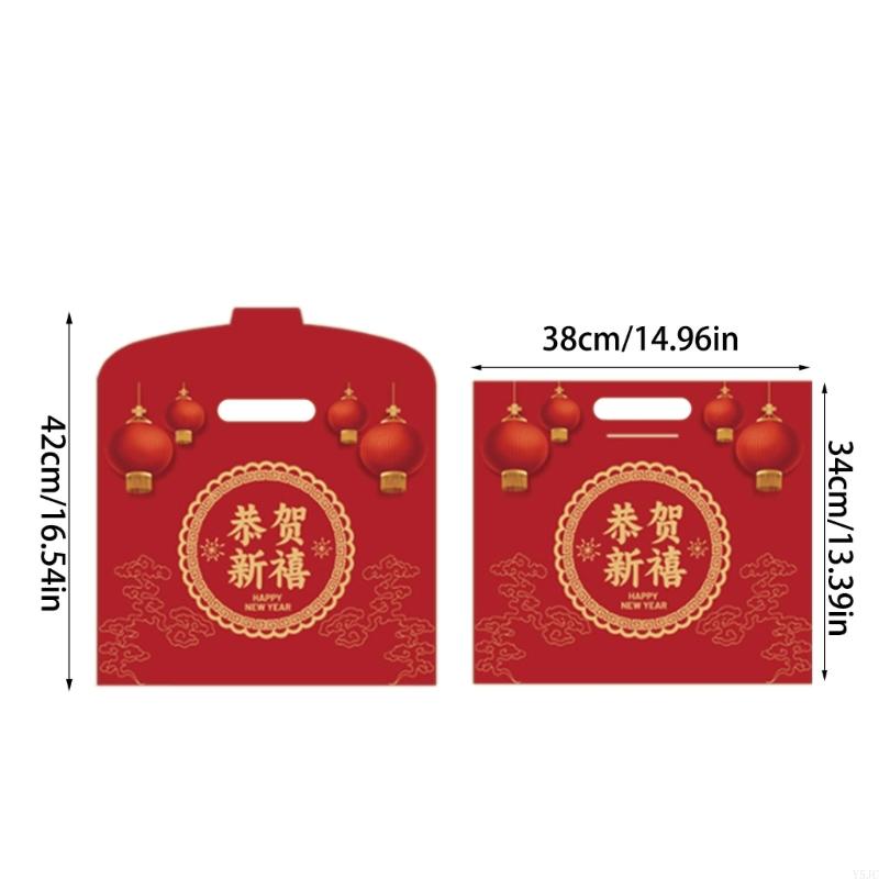 Y5JC Traditional 2026 Horse Year Spring Festival Couplets Set With Lucky Door Sticker For Home Decoration Prosperity