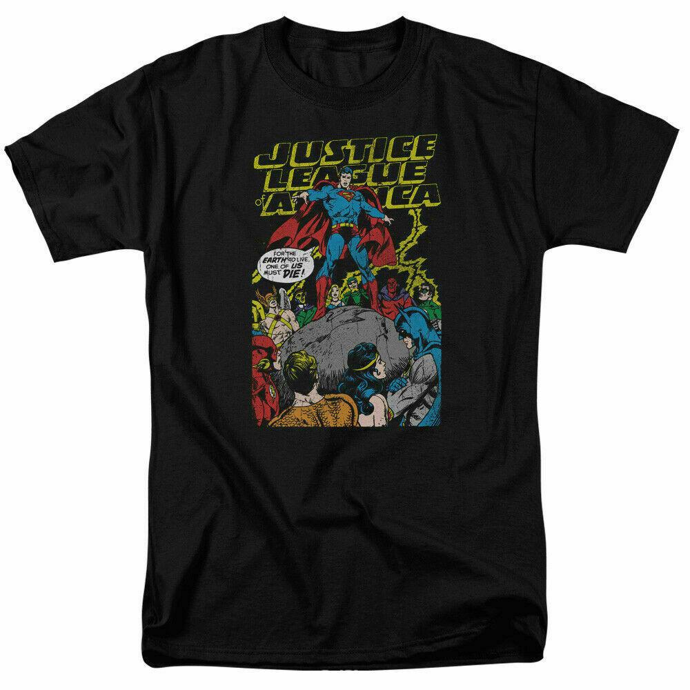 

Justice League Ultimate Sacrifice T Shirt Licensed Comic Book Tee Black S