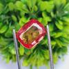 Certified Natural Orange Padparadscha Sapphire 9 Ct Cushion Cut Gemstone