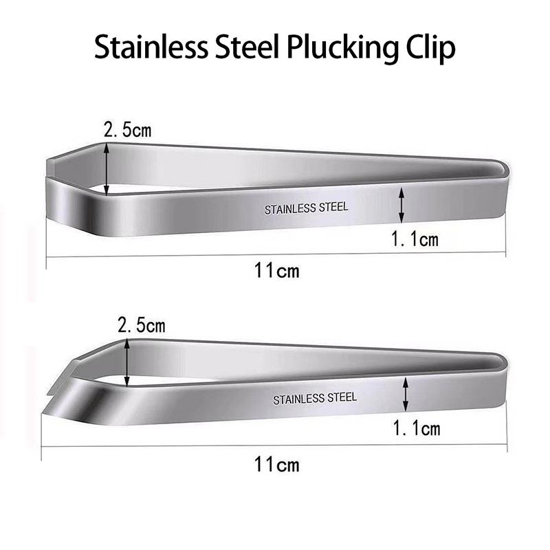 

1pcs Stainless Steel Fish Bone Tweezers Tongs Kitchen Tweezers Fish Bone Plucking Clamp Kitchen Gadgets Tools CFQJ009