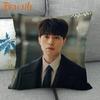Custom Lee Dong Wook KPOP Pillowcase  Wedding Decorative Cotton Linen Pillow Case For Home Pillow Cover 45X45cm One Side