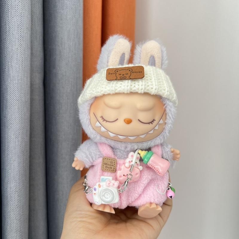 Labubu Doll Clothing Set for 1st-3rd Generation Dolls, Unique Outfits with Handcrafted Accessories, Collector-Grade Gift