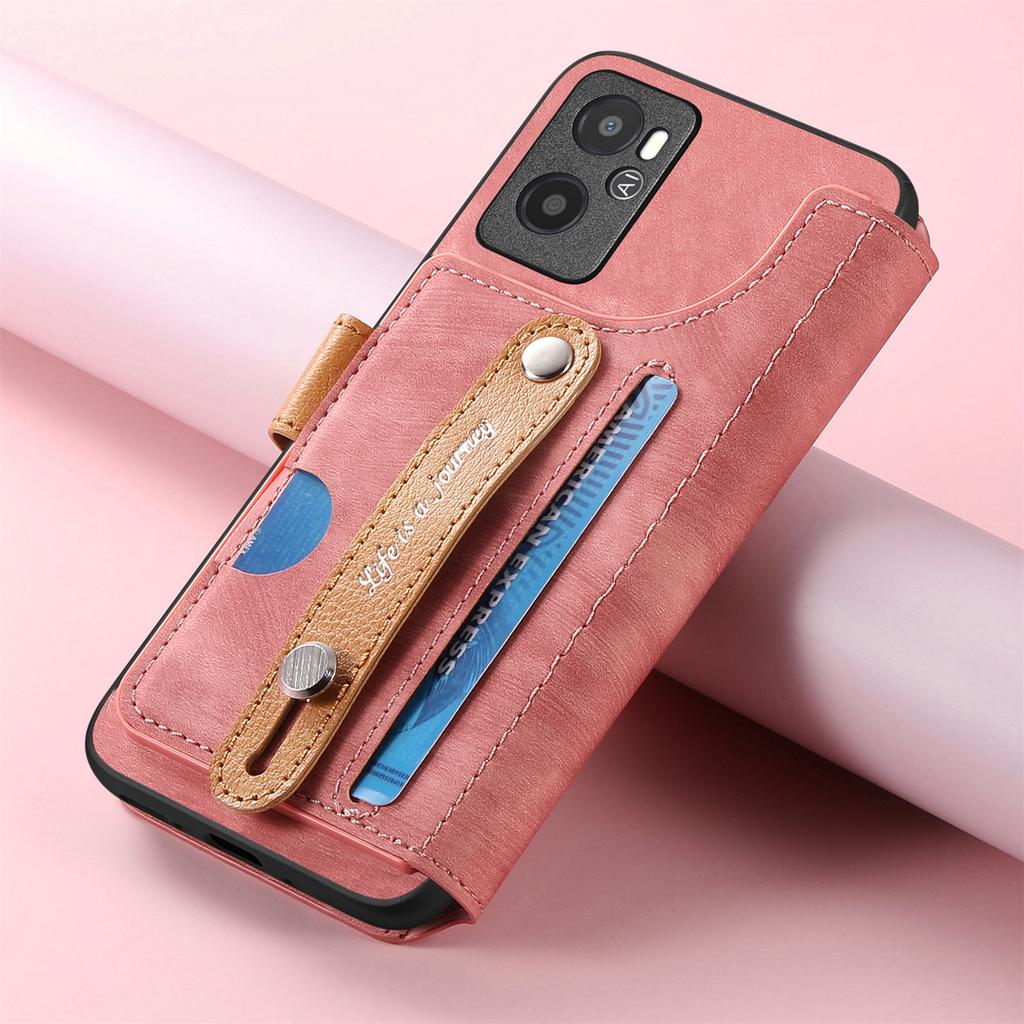 Ultimátní nárazuvzdorné pouzdro peněženka pro sérii Oppo. Realme 6/10/11/C15/C35/Oppo A53/A38/A57/A58/Reno10...| Držák karet + Stojánek + RFID ochrana