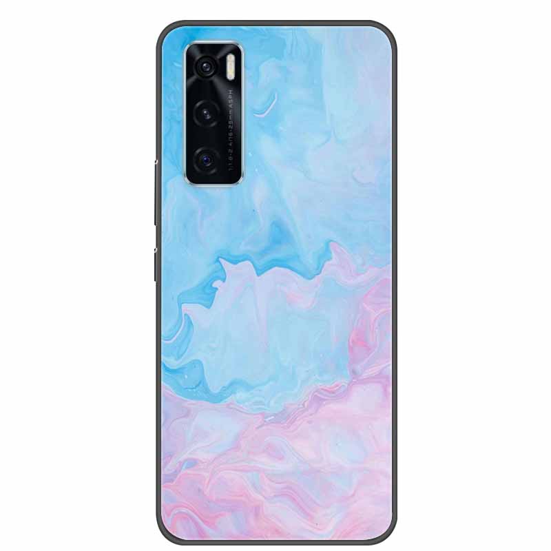 For Vivo V20 SE Case Marble Silicone Soft TPU Bumper Cover Coque For Vivo V20 SE Back Cover Cases for VivoV20 SE V20SE V 20 SE
