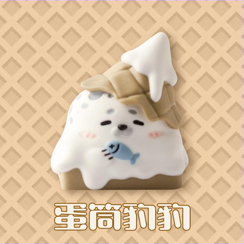 Anime Eggshell Series Keycap Original Cute Cartoon  Resin Mechanical Keyboard Keycap Esc Exquisite Decoration Gift