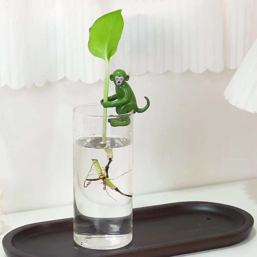 Cartoon Monkey Plant Stand Hanging Plant Climbing Plant Supports Monkey Flower Pot Hugger  Balcony