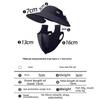 Ice Silk Material Full Face Cover UV Protection Sunscreen Hat Mask New Sun Cap and Mask  Summer Use