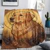 1 Stück Hundeblumen-Print Flanelldecke, Hohe Qualität, Bequem für alle Jahreszeiten, Heimdekoration, Wärme und Komfort, Perfekt für Weihnachtsgeschenke