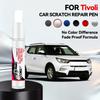 Pro KGM SsangYong Tivoli Opravná tužka na lak Dotykové pero Odstraňovač škrábanců DIY Autopříslušenství Červená Modrá Grand White Stříbrná Space Black