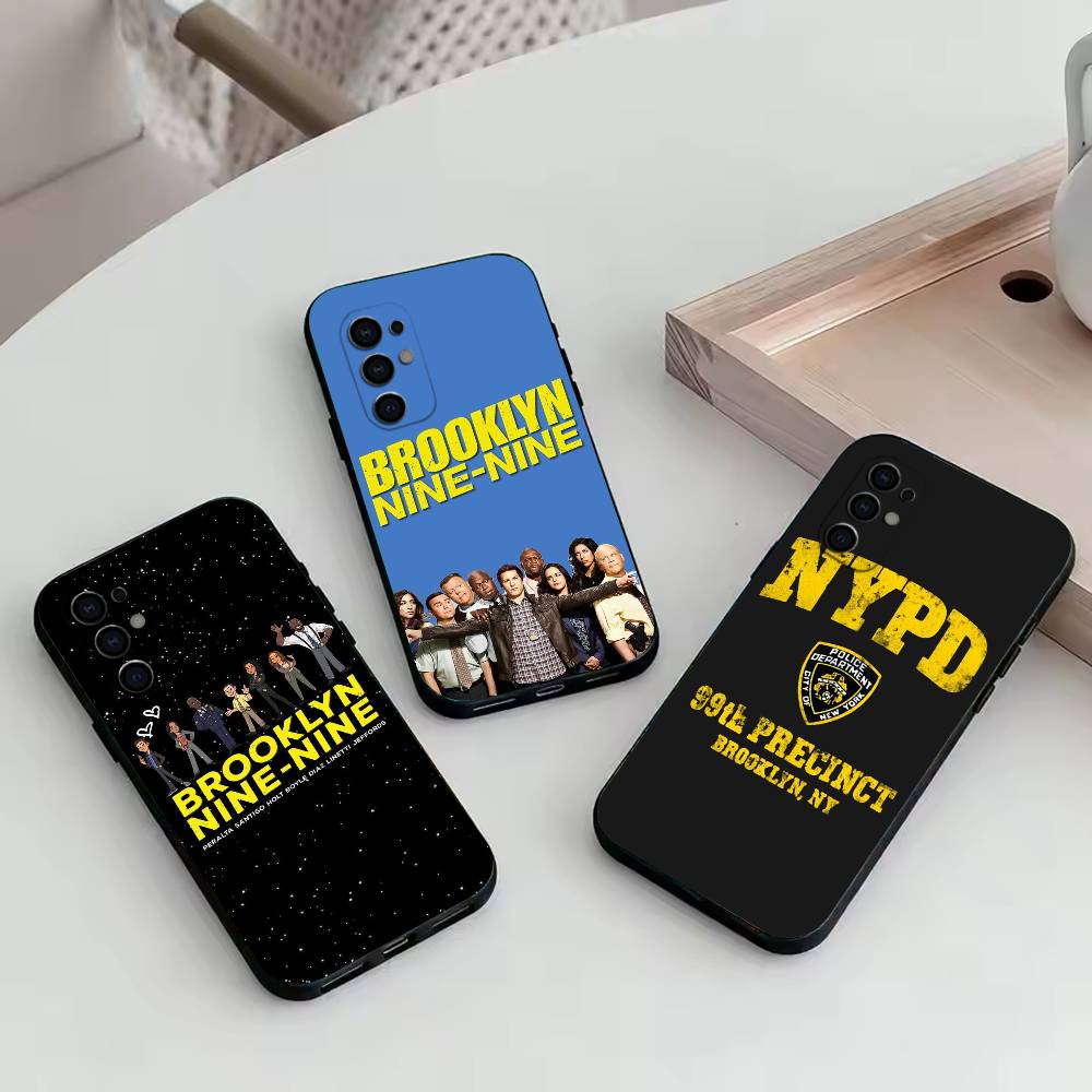 B-Brooklyn Nine 99 Phone Case For Samsung S25,S24,S21,S22,S23,S30,Ultra,S20,Plus,Fe,Soft Silicone Black Cover
