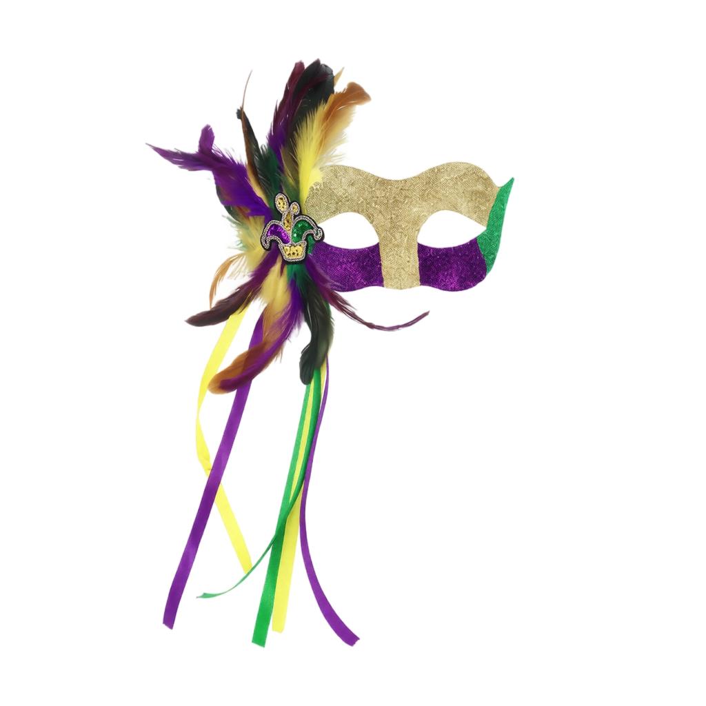 Masquerade and Hat Set for Party Decor - 3 Colors A