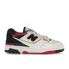 550 Chicago Unisex Sneakers Cream Sea-Salt Team-Red BB550STR