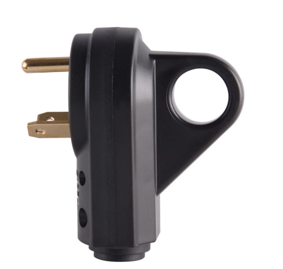 RV/Trailer/Camper Replacement Male Plug With Handle Electrical Plug Adapter