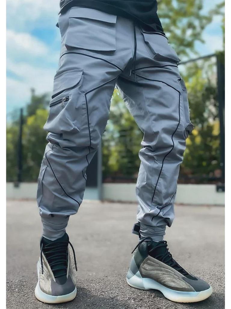 Europäischer & Amerikanischer Stil Multi-Taschen Lässige Herren Baumwoll-Overalls - Sommermode