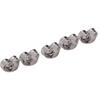 100PCS Earring Backs Replacement Stainless Steel Ear Stud Stoppers Low Allergenicity
