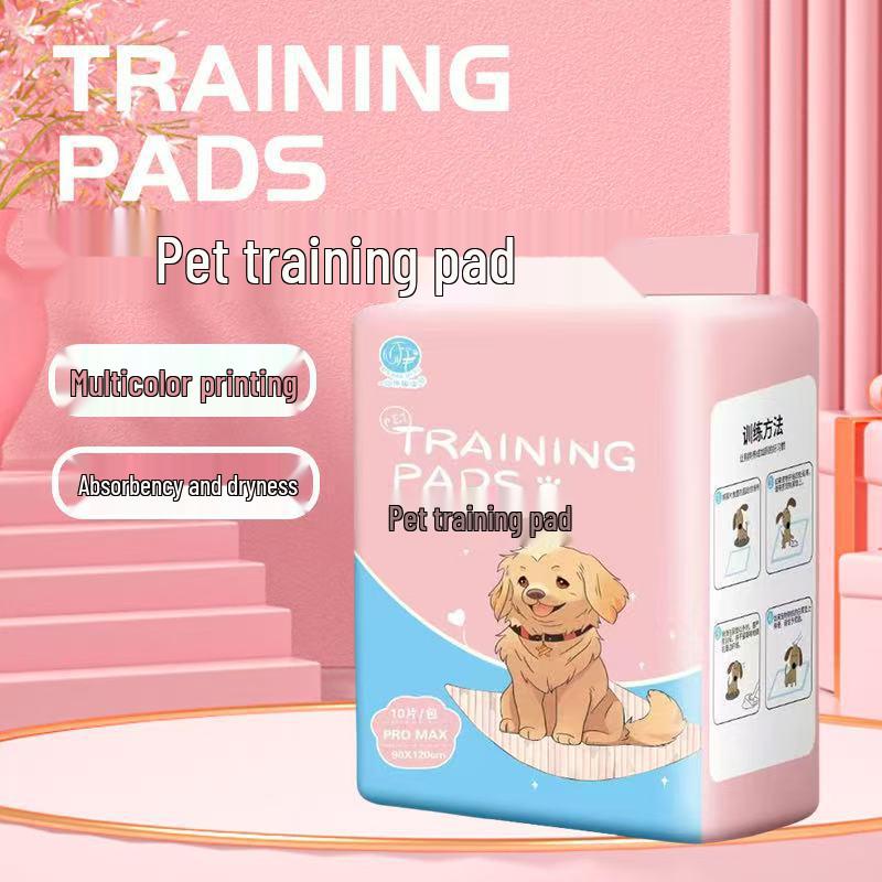 Heart Companion Pet Pee Pad: Instant Absorption, Deodorizing, Leak-Proof, Back Adhesive for Dogs & Cats