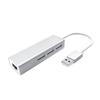 Aluminum USB 3.0 RJ45 Gigabit Adapter & 3-Port Hub
