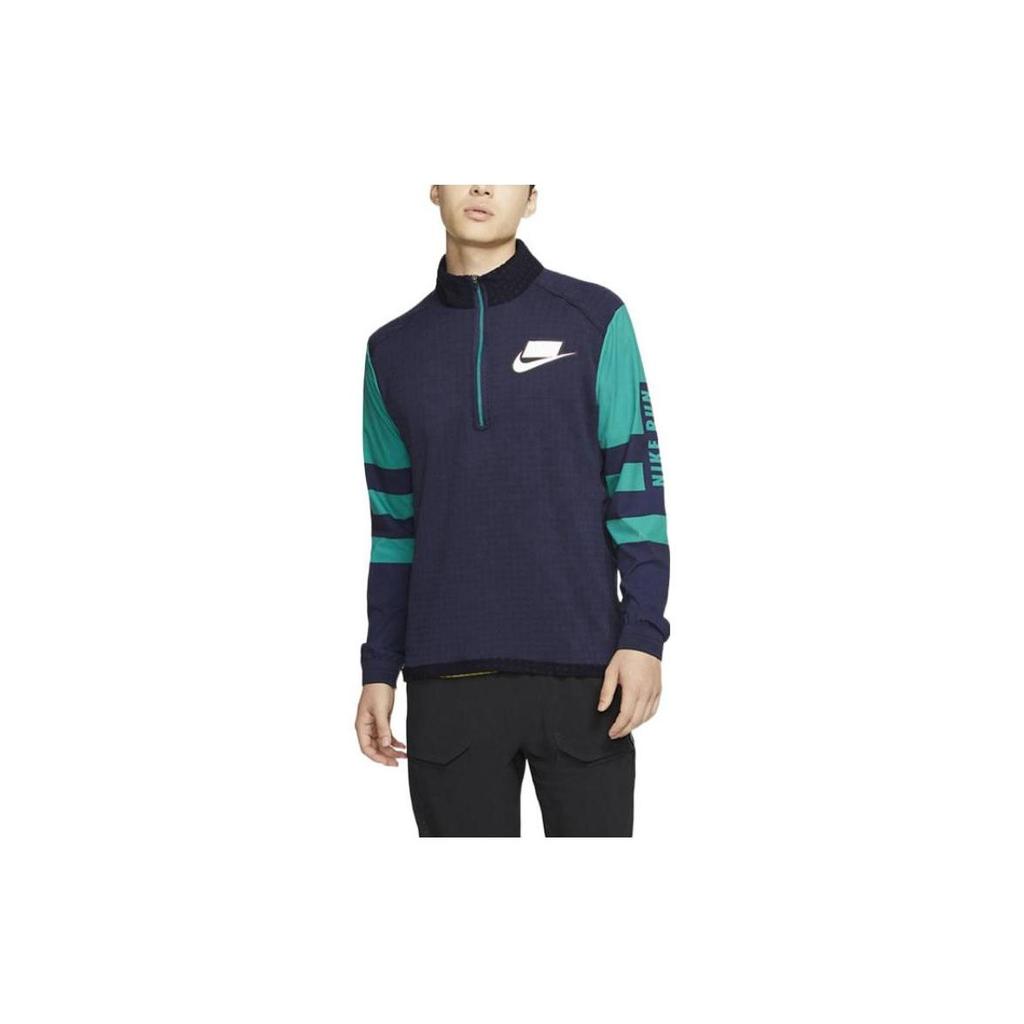 Nike Sweatshirts Men's Black Stand Collar Moderate Other BV5604-498