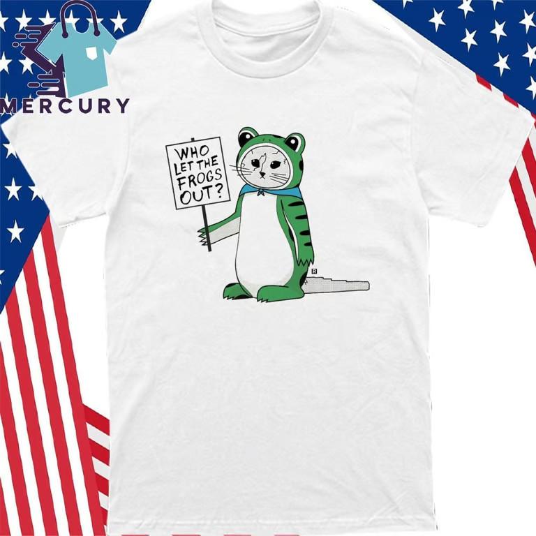 Кто выпустил лягушку Антифа Гэри Футболка Унисекс M