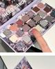 21-Color Cool Moon Tones Eyeshadow Palette: Matte, Pearlescent, Glitter Sparkle - High-End Feel, Affordable Makeup