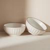Premium Phnom Penh Keramikschale Haushalt Runde Reisschale Schlichtes Geprägtes Geschirr Schale Kleine Schale Dessertschale