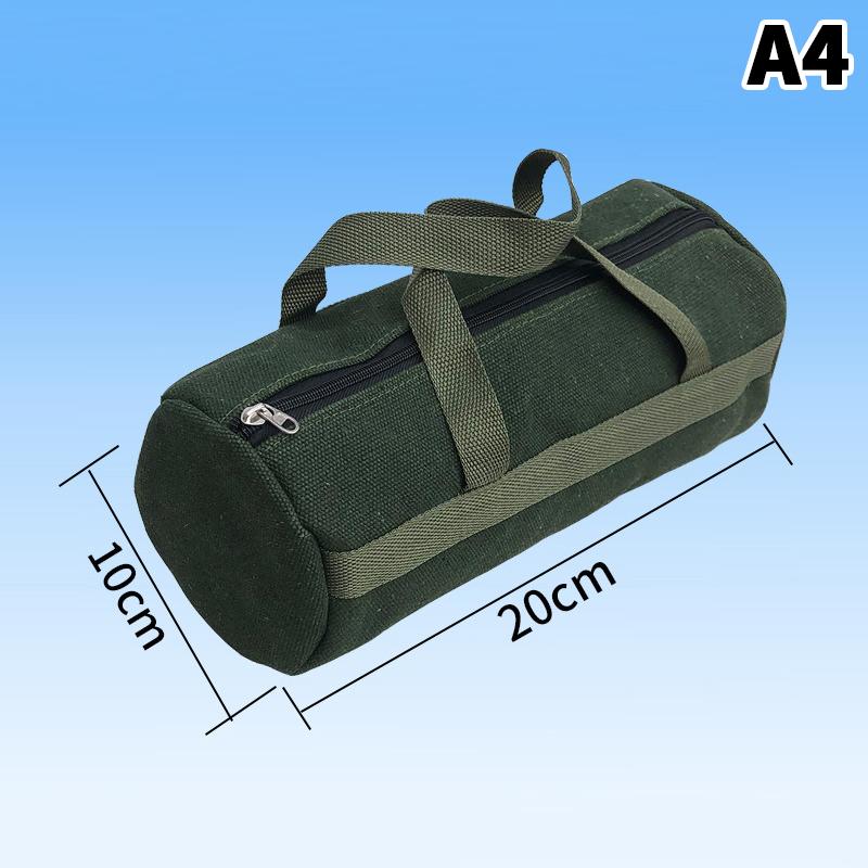 

Durable Thicker Canvas Tool Bag Screwdriver Tools Packaging Large Capacity Repair Storage Pouch Electrical Tool Organizer A4