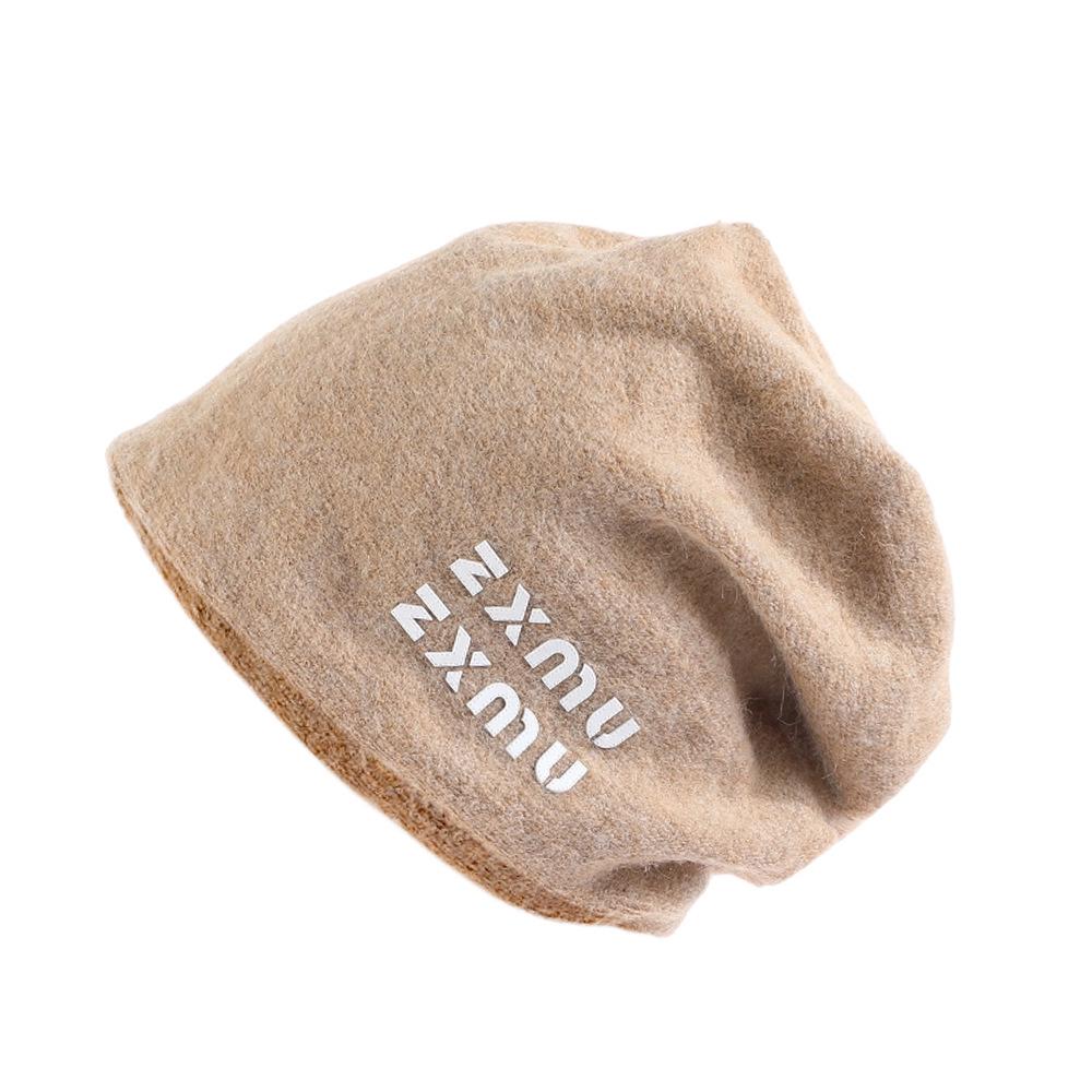 Korean Style Slouchy Beanie for Men & Women - Oversized, Deep Fit for Large Heads, Y2K Winter Fashion Hat, Face Slimming Couple Style