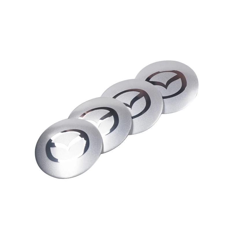 4Pcs Car Wheel Hub Trim Cover Emblem 56mm Car Accessories For Mazda 3 Axela 2017-2018 Mazda 6 Atenza CX-3 CX-5 CX-9 CX8 CX4 CX9 h1