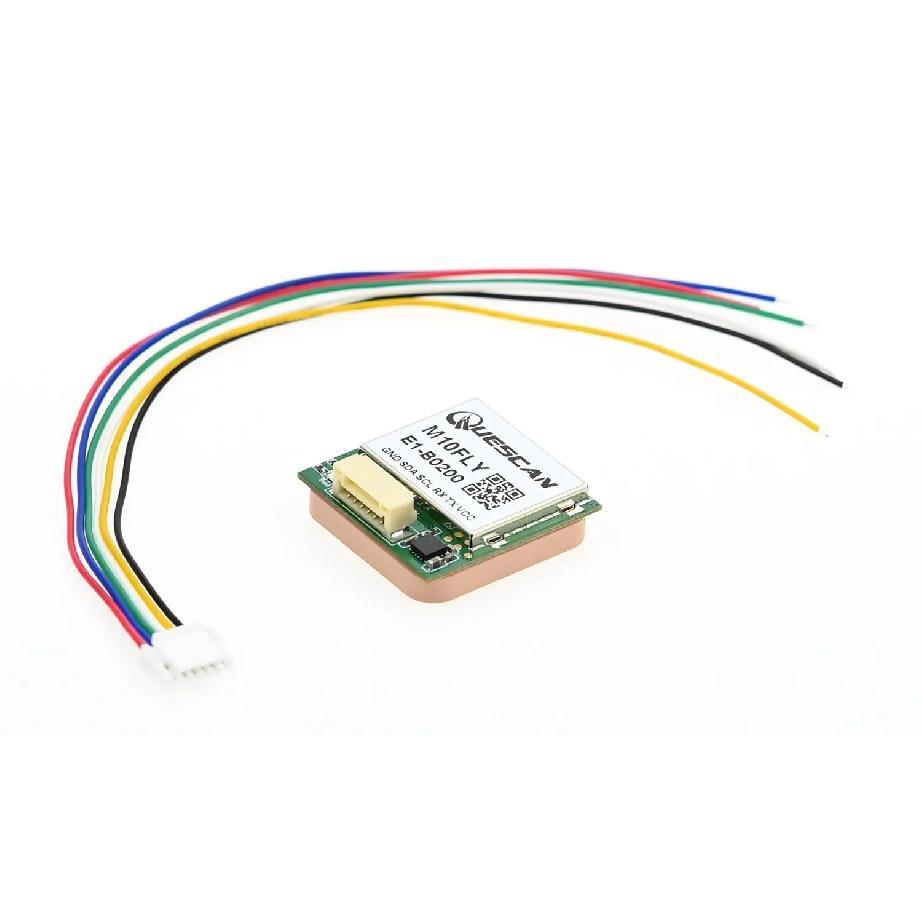 QUESCAN M10FLY 10Hz FPV Drone M10 GPS Module with Compass for Pixhawk Betaflight ArduPilot INAV GPS Galileo GLONASS BeiDou GNSS