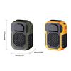 Portable 6000mAh Personal Mini Waist Fan 3 Speeds Outdoor Fan For Office Outdoor Travel Hanging Waist Neck Powerbank Fan
